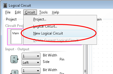Creating new logical circuit